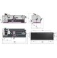 OPTIMUM TU 2807 050OP7001 Tornio Parallelo 700mm 230V 850W Officina Nuovo CE