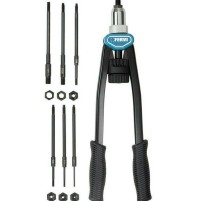 Rivettatrice manuale doppia leva inserti filettati inserto M3 M12 Fervi 0455 CE