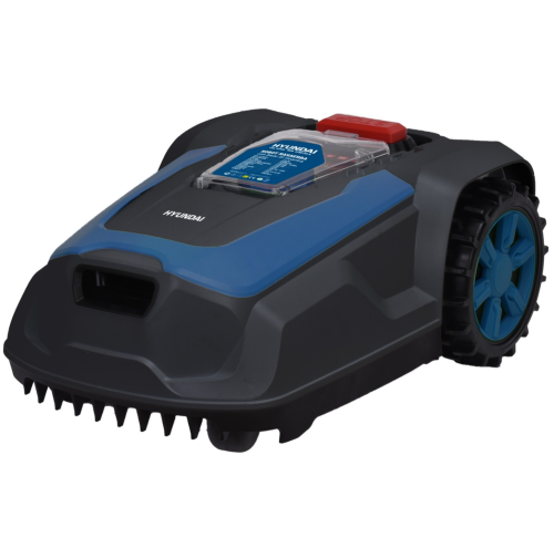 Robot tagliaerba rasaerba taglia erba automatico a batteria Hyundai tosaerba