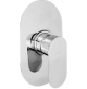 Rubinetto Miscelatore Doccia Bagno Incasso Cromato Monocomando Esse 2 Ceramico