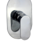 Rubinetto Miscelatore Doccia Bagno Incasso Cromato Monocomando Esse 2 Ceramico