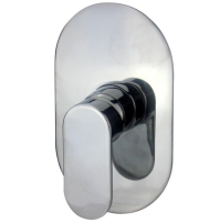 Rubinetto Miscelatore Doccia Bagno Incasso Cromato Monocomando Esse 2 Ceramico
