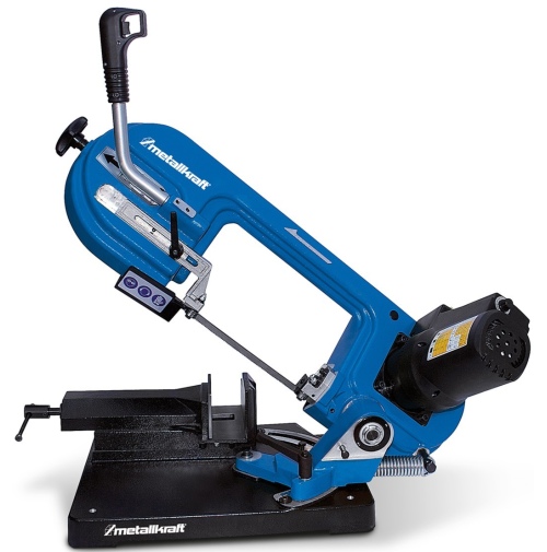 SEGA SEGATRICE TRONCATRICE A NASTRO PER TAGLI OBLIQUI FERRO METALLO METALLKRAFT