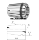 SERIE DI 12 PINZE ER20 ER 20 PER FRESE DA 2 A 13 MM TRAPANO FRESA FRESATRICE