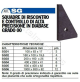SQUADRA DI RISCONTRO CONTROLLO ALTA PRECISIONE BORLETTI SG06 100 X 630 X 82 MM