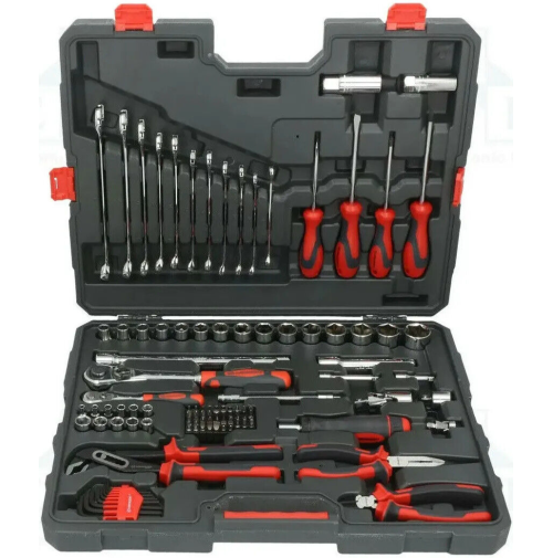 Serie set kit 110 chiavi bussole a bussola cricchetto 1/2 1/4 Crescent CTK110NEU
