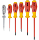 Set serie cacciavite cacciaviti giraviti elettricista isolati VDE tester + metro
