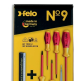 Set serie cacciavite cacciaviti giraviti elettricista isolati VDE tester + metro