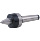 TORNIO CONTROPUNTA ROTANTE CON PUNTA CUSPIDE PROLUNGATA CONO MORSE 4 MT4 CM4 LTF