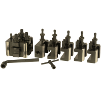 TORRETTA PORTAUTENSILI A CAMBIO RAPIDO RAPIDA PER TORNIO TIPO B 125 X 125 MM