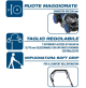 Tagliaerba motore a scoppio rasaerba benzina 4T mulching 46cm trazionato Hyundai