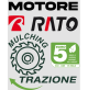 Tagliaerba motore a scoppio rasaerba benzina 4T mulching 46cm trazionato Hyundai
