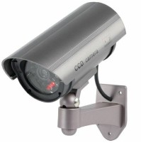 Telecamera di sorveglianza videosorveglianza sicurezza finta videocamera led ir