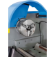 Tornio parallelo per metallo Fervi 250 x 2000 visualizzato frizione meccanica