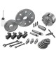 Tornio parallelo precisione Fervi T900 320 x 900 mm 230V + basamento + accessori