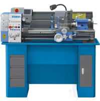Tornio parallelo precisione Fervi T900 320 x 900 mm 230V + basamento + accessori