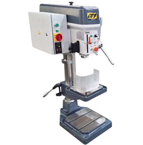 Trapano a colonna maschiatore da banco 400V LTF avanzamento automatico Ø 20 mm