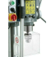 Trapano elettrico a colonna inversione cinghia 28 mm tavola girevole morsa T071