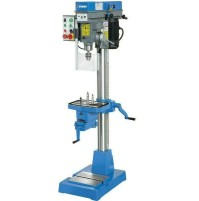 Trapano elettrico a colonna inversione cinghia 28 mm tavola girevole morsa T071