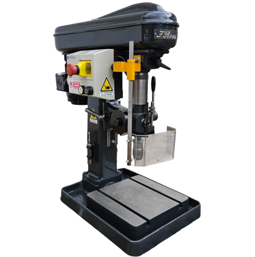 Trapano elettrico a colonna professionale 10 mm sensitivo da banco Rosa RS1 400V