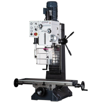 Trapano fresa fresatrice da banco guide coda di rondine ingranaggi Optimum 400V