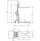 UNICRAFT 6151020 GHHW 1025 Carrello Stoccatore Manuale 1T Sollevatore 2500 mm CE