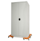 UNICRAFT 6197150 ETR 4/150 Set 4 Rulli Angolari Trasporto Portata 150 Kg CE