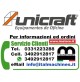 UNICRAFT SRWH 3000 QL Cric Idraulico sollevatore Carrello 3T Quick Lift 6201103