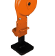 Unicraft SW 100 6171210 Cric a Cremagliera 10 T 10000 kg Sollevatore Manuale